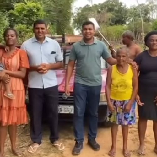Vereador Railson Campos leva iluminação ao povoado São Francisco, em São Bento